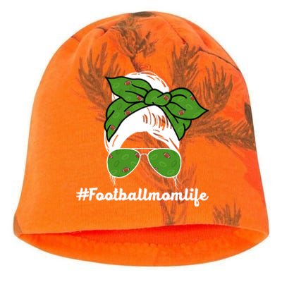 Football Mom Life Kati - Camo Knit Beanie