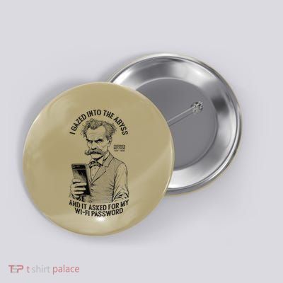 Funny Motivational Let Your Imagination Go Wild Button