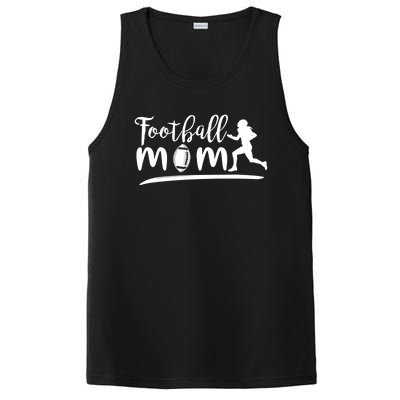 Football Mom Line Tackle American Football Gift PosiCharge Competitor Tank