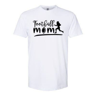 Football Mom Line Tackle American Football Gift Softstyle CVC T-Shirt