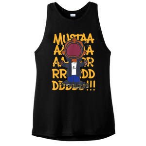 Funny Mustard Lamar Tv Off Parody Cool Hip Hop Music Graphic Ladies PosiCharge Tri-Blend Wicking Tank