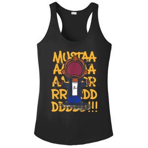 Funny Mustard Lamar Tv Off Parody Cool Hip Hop Music Graphic Ladies PosiCharge Competitor Racerback Tank