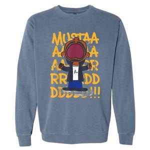 Funny Mustard Lamar Tv Off Parody Cool Hip Hop Music Graphic Garment-Dyed Sweatshirt