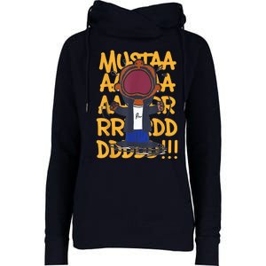 Funny Mustard Lamar Tv Off Parody Cool Hip Hop Music Graphic Womens Funnel Neck Pullover Hood