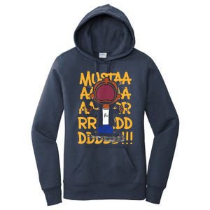 Funny Mustard Lamar Tv Off Parody Cool Hip Hop Music Graphic Women's Pullover Hoodie