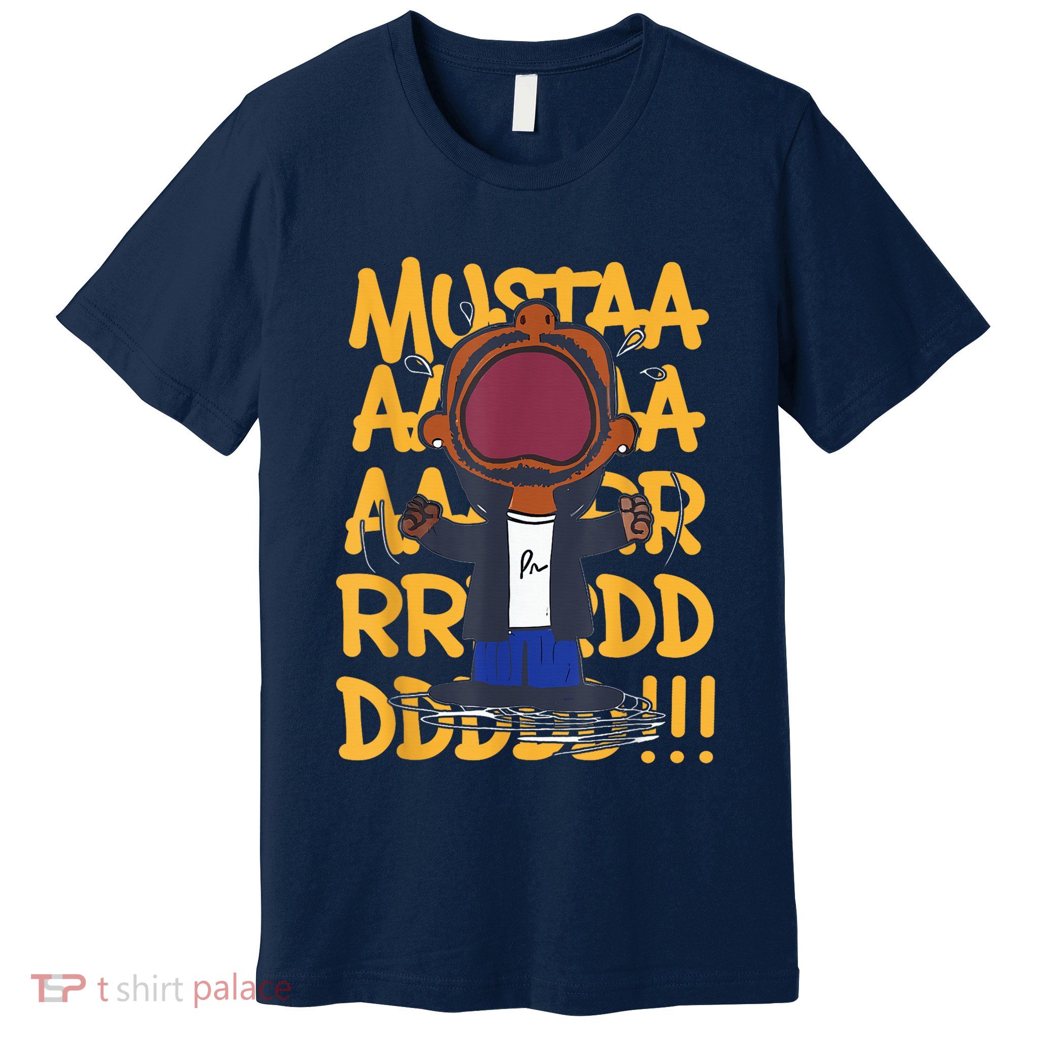 Funny Mustard Lamar Tv Off Parody Cool Hip Hop Music Graphic Premium T-Shirt