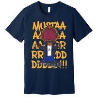 Funny Mustard Lamar Tv Off Parody Cool Hip Hop Music Graphic Premium T-Shirt