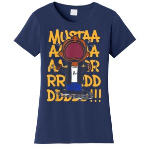 Funny Mustard Lamar Tv Off Parody Cool Hip Hop Music Graphic Women's T-Shirt