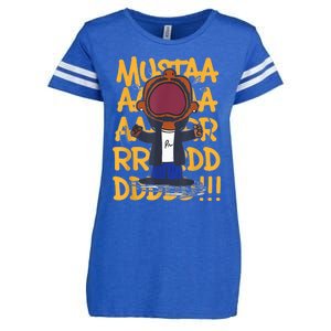 Funny Mustard Lamar Tv Off Parody Cool Hip Hop Music Graphic Enza Ladies Jersey Football T-Shirt