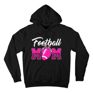 Football Mom Leopard Cute Hoodie