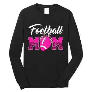 Football Mom Leopard Cute Long Sleeve Shirt