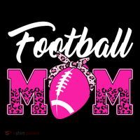 Football Mom Leopard Cute T-Shirt