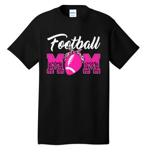 Football Mom Leopard Cute Tall T-Shirt