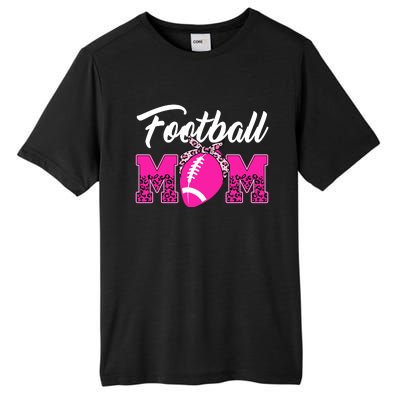 Football Mom Leopard Cute Tall Fusion ChromaSoft Performance T-Shirt