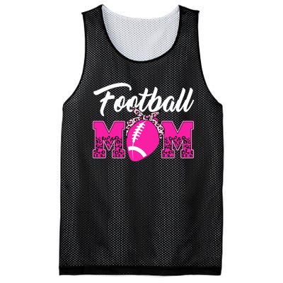 Football Mom Leopard Cute Mesh Reversible Basketball Jersey Tank