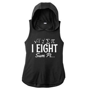 Funny Math Lover Gift Ladies PosiCharge Tri-Blend Wicking Draft Hoodie Tank