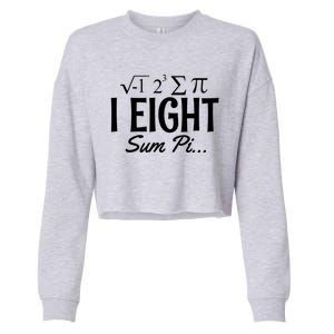 Funny Math Lover Gift Cropped Pullover Crew