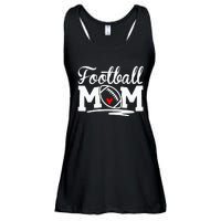 Football Mom Leopard Football Love Football Player Ladies Essential Flowy Tank