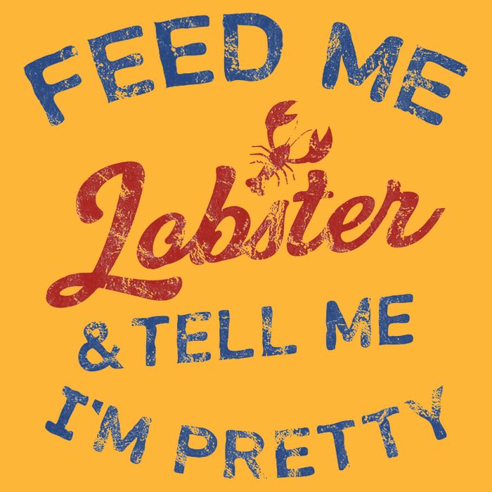 Feed Me Lobster And Tell Me Im Pretty Maine Vibes Pom Pom 12in Knit Beanie