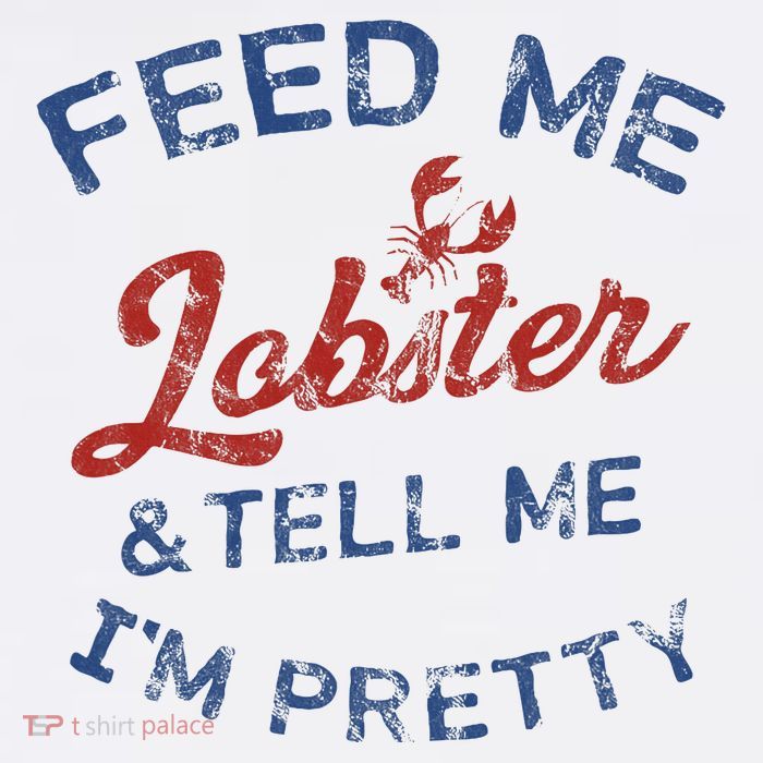 Feed Me Lobster And Tell Me Im Pretty Maine Vibes Adult Drive Performance Visor