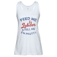 Feed Me Lobster And Tell Me Im Pretty Maine Vibes Ladies Essential Flowy Tank