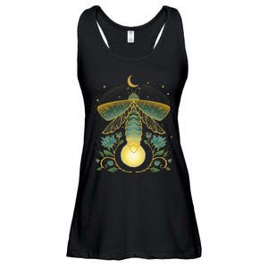 Firefly Magical Lunar Mystical Design For Nature Lovers Ladies Essential Flowy Tank