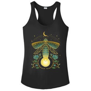 Firefly Magical Lunar Mystical Design For Nature Lovers Ladies PosiCharge Competitor Racerback Tank