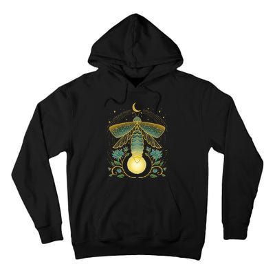 Firefly Magical Lunar Mystical Design For Nature Lovers Tall Hoodie