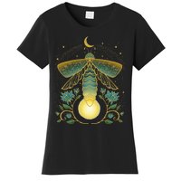 Firefly Magical Lunar Mystical Design For Nature Lovers Women's T-Shirt