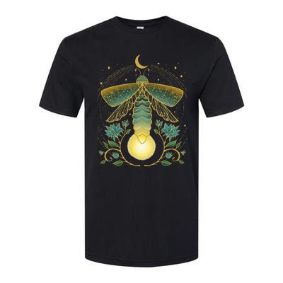 Firefly Magical Lunar Mystical Design For Nature Lovers Softstyle® CVC T-Shirt