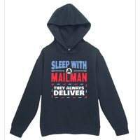 Funny Mailman Mail Carrier Joke They Always Deliver Postman Urban Pullover Hoodie