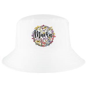 Floral Mama Mom Flower Family Cool Comfort Performance Bucket Hat