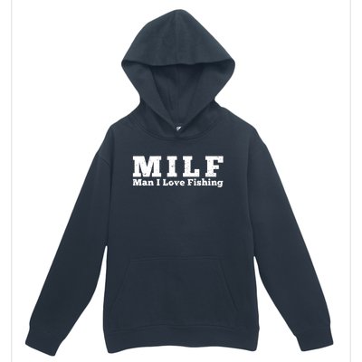 Funny MILF Man I Love Fishing Vintage Milf Fishing Shirt Fisherman Shirt Urban Pullover Hoodie