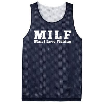 Funny MILF Man I Love Fishing Vintage Milf Fishing Shirt Fisherman Shirt Mesh Reversible Basketball Jersey Tank