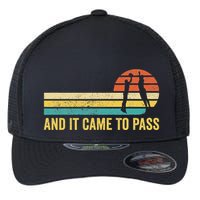 Funny Mormon Missionary Lds Basketball And It Came To Pass Flexfit Unipanel Trucker Cap