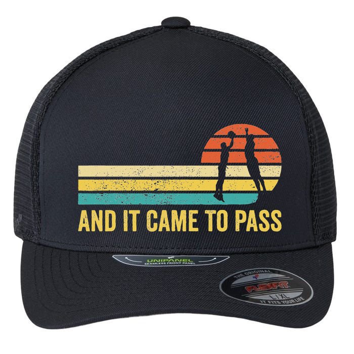 Funny Mormon Missionary Lds Basketball And It Came To Pass Flexfit Unipanel Trucker Cap