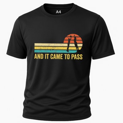 Funny Mormon Missionary Lds Basketball And It Came To Pass Performance Shirt