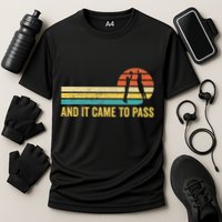 Funny Mormon Missionary Lds Basketball And It Came To Pass Performance Shirt
