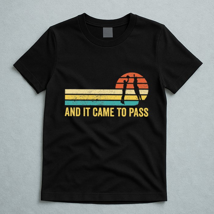 Funny Mormon Missionary Lds Basketball And It Came To Pass T-Shirt