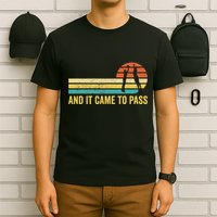 Funny Mormon Missionary Lds Basketball And It Came To Pass T-Shirt