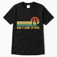 Funny Mormon Missionary Lds Basketball And It Came To Pass Tall T-Shirt
