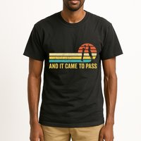 Funny Mormon Missionary Lds Basketball And It Came To Pass Tall T-Shirt