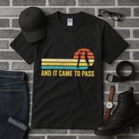 Funny Mormon Missionary Lds Basketball And It Came To Pass Tall T-Shirt