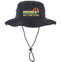 Funny Mormon Missionary Lds Basketball And It Came To Pass Bucket Hat