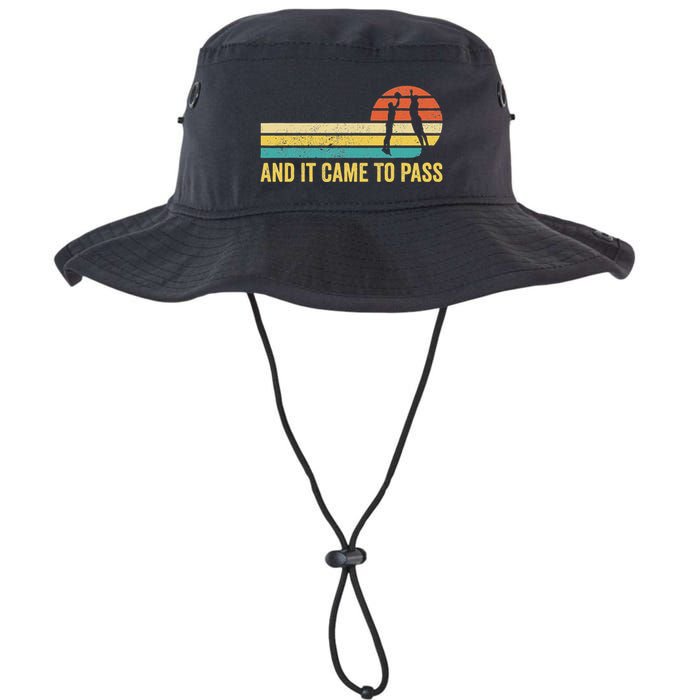 Funny Mormon Missionary Lds Basketball And It Came To Pass Bucket Hat