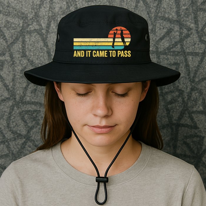 Funny Mormon Missionary Lds Basketball And It Came To Pass Bucket Hat