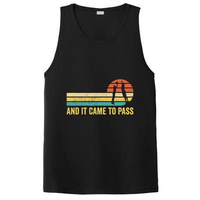 Funny Mormon Missionary Lds Basketball And It Came To Pass PosiCharge Competitor Tank