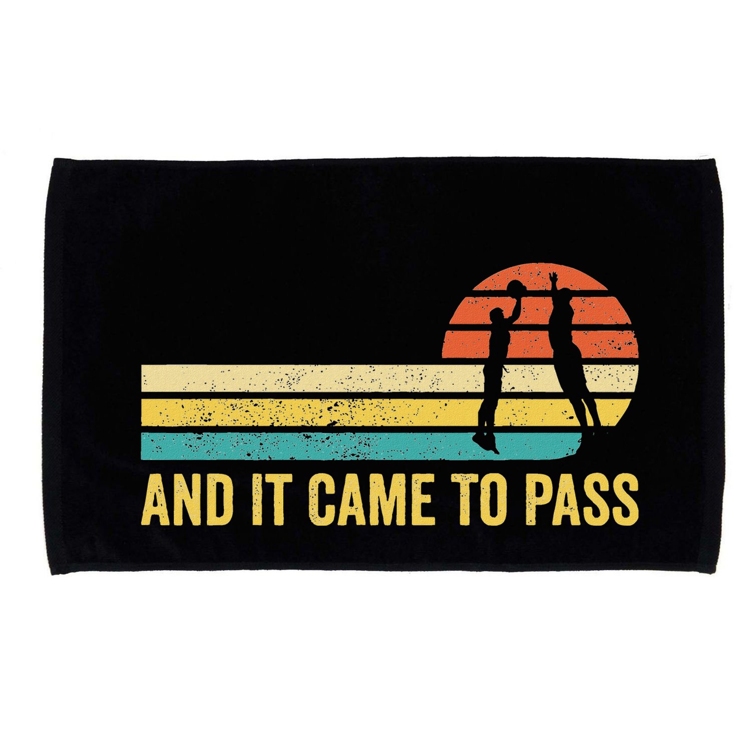 Funny Mormon Missionary Lds Basketball And It Came To Pass Microfiber Hand Towel