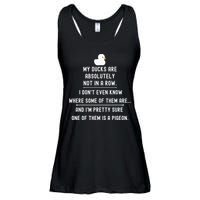 Funny Meme My Ducks Are Absolutely Not In A Row Pigeon Ladies Essential Flowy Tank