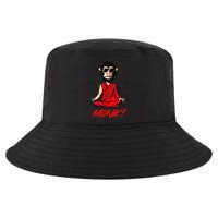 Funny Meditation MONK! Monkey Grafitti Skateboarding Punk Cool Comfort Performance Bucket Hat